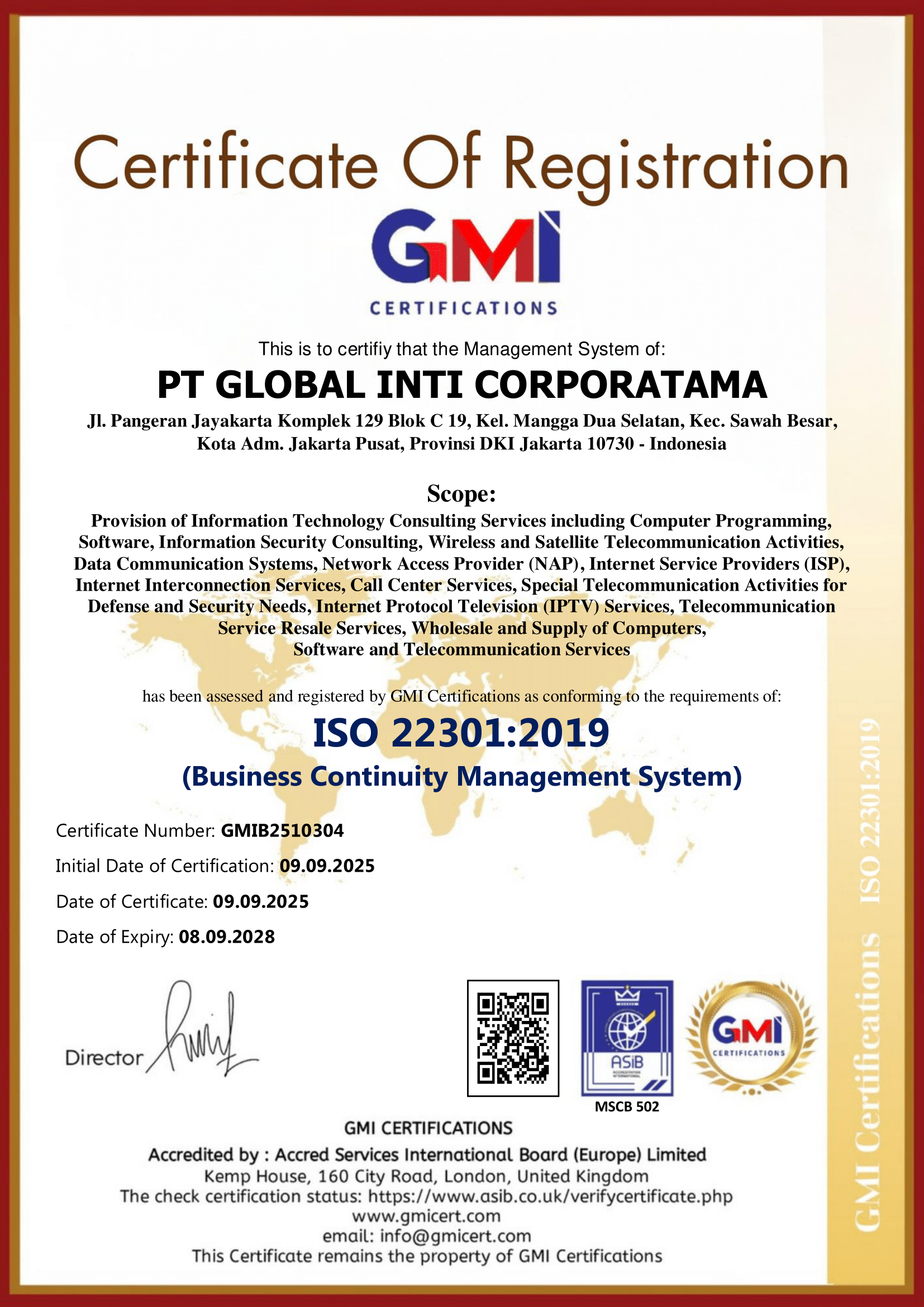 ISO 22301:2019