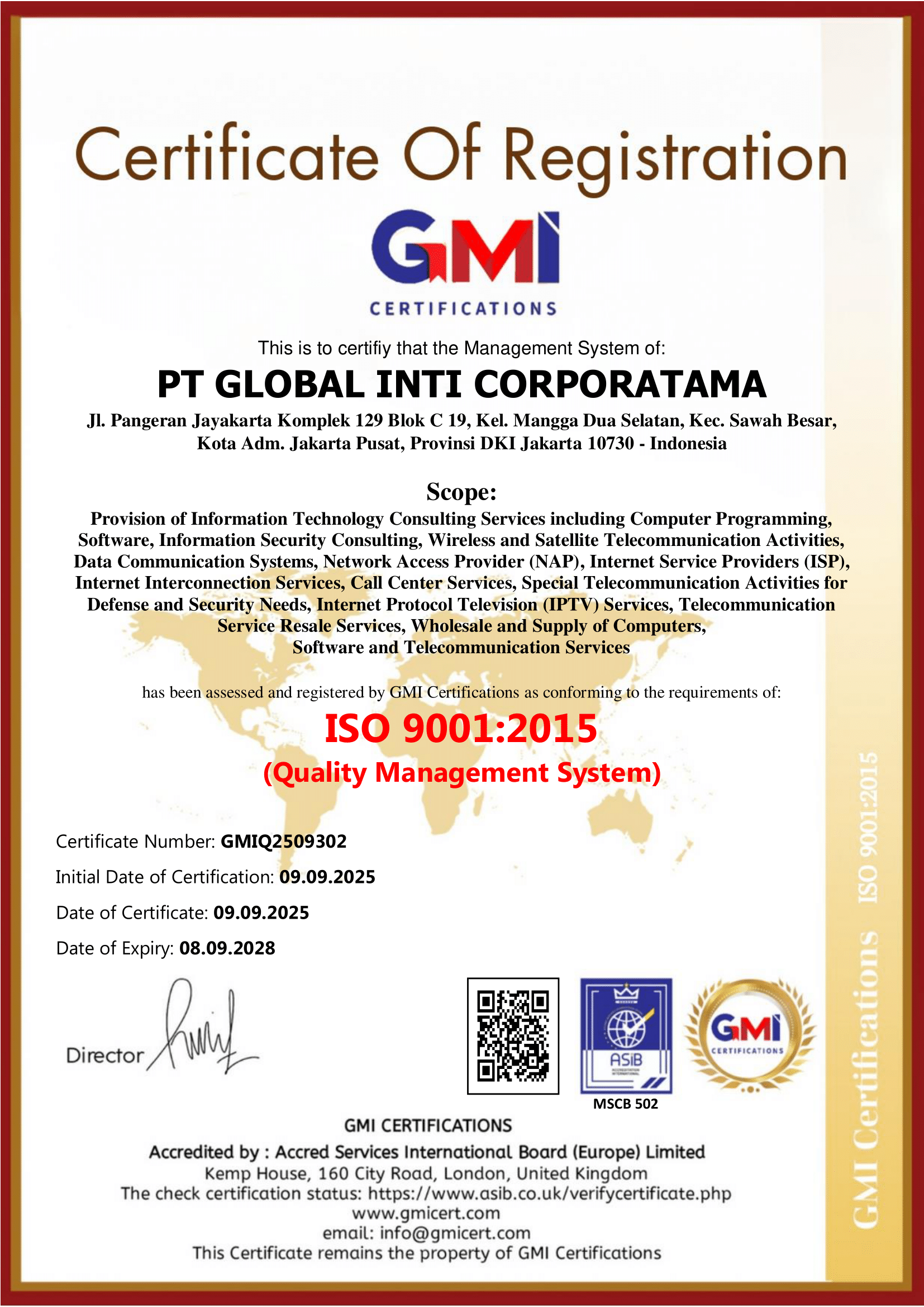 ISO 9001:2015